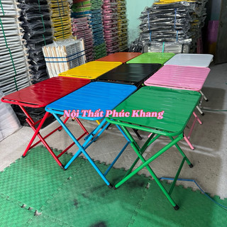 Bàn sắt lá cafe gấp gọn .Bàn Chữ Nhật Xếp Gấp Gọn Cafe, Câu Cá, Du lịch Dã Ngoại Giá Sỉ