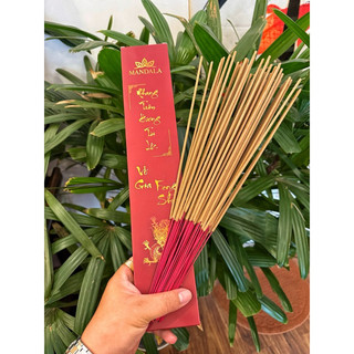 Nhang trầm hương tài lộc Võ gia Feng Shui hộp 60 cây size 35cm