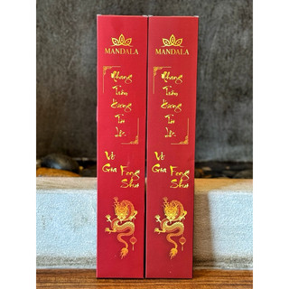 Nhang trầm hương tài lộc Võ gia Feng Shui hộp 60 cây size 35cm