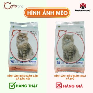 [Túi 5kg] Thức ăn hạt khô Catsrang cho mèo mọi lứa tuổi