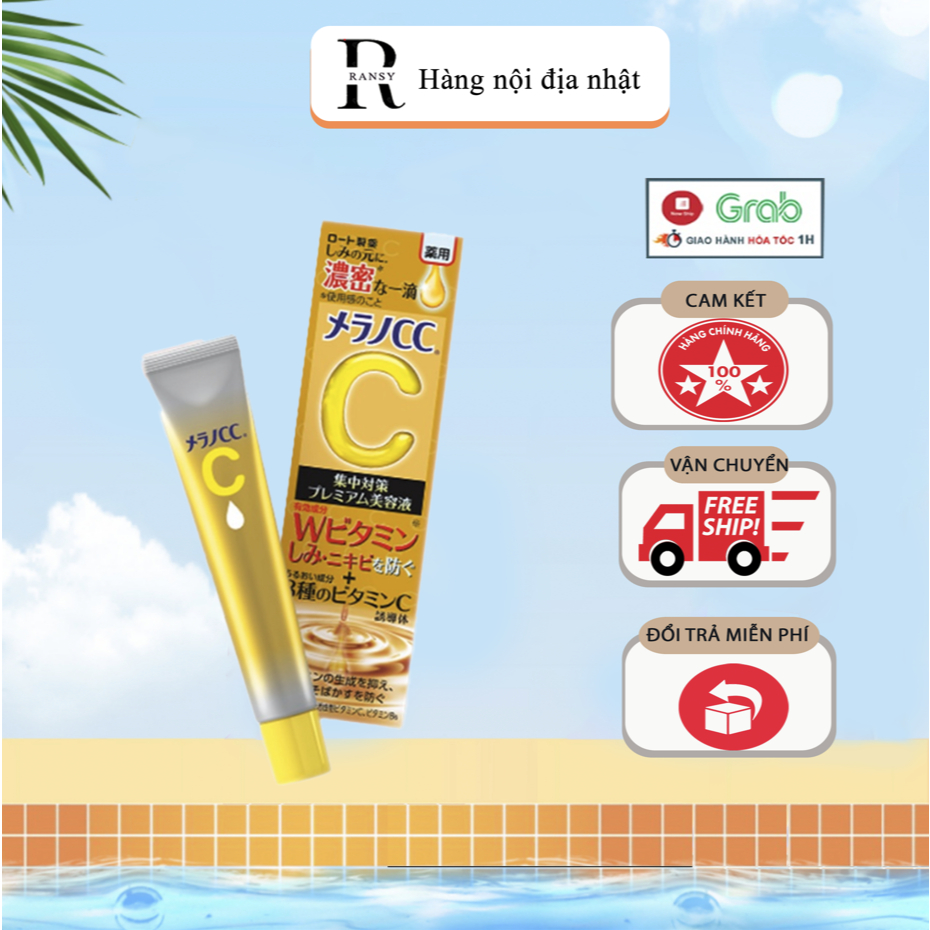 Serum Melano CC Whitening Essence dưỡng trắng da chống thâm nám 20ml