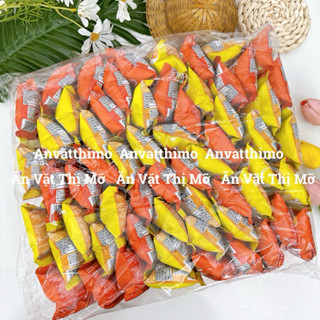 Bịch 60 Gói Cá Viên Chiên Snack Bim Bim, snack cá viên chiên Minh Châu chính hãng, đồ ăn vặt