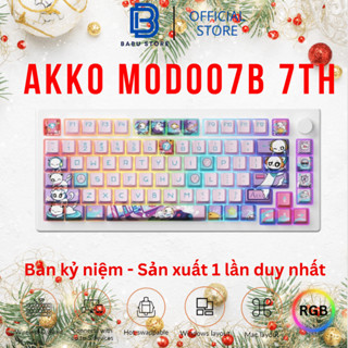 Bàn Phím Cơ Akko MOD007B PC 7th Anniversary | Led RGB | Hot Swap | 3 Modes