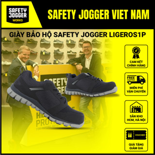 [CHÍNH HÃNG] Giày Bảo Hộ Safety Jogger Ligero, Siêu Nhẹ, Chống Tĩnh Điện , Chống Va Đập, Chống Đinh