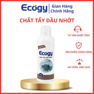  Chất tẩy dầu nhớt Ecogy hỗ trợ tẩy vết dầu nhớt dầu luyn trên quần áo 