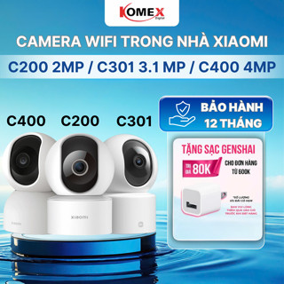 Camera IP Wifi Trong Nhà Smart Camera C200/C300/C400 Xoay 360 Độ FullHD/2MP/3MP/4MP Giám Sát An Ninh