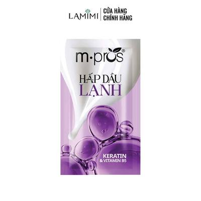 [HÀNG TẶNG] Hấp Dầu Lạnh M.pros Phục Hồi Tóc Hư Tổn 10ml