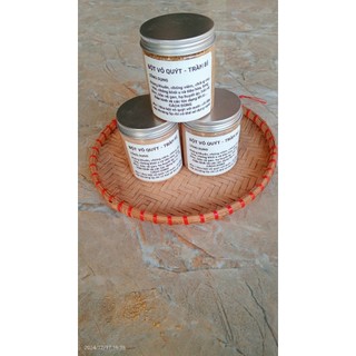 hũ 100g bột vỏ quýt - bột trần bì