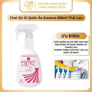 Chai Xịt Ủi Quần Áo Essence 600ml Thái Lan Giúp Quần Áo Vào Nếp Và Lưu Hương Thơm Lâu - Hinohouse