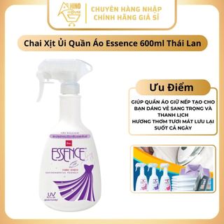 Chai Xịt Ủi Quần Áo Essence 600ml Thái Lan Giúp Quần Áo Vào Nếp Và Lưu Hương Thơm Lâu - Hinohouse