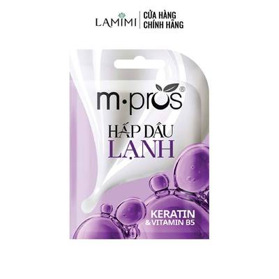 [HÀNG TẶNG] Hấp Dầu Lạnh M.pros Phục Hồi Tóc Hư Tổn 20ml
