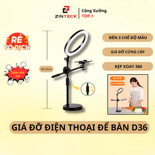 Bộ Quay Video Để Bàn Topshop D36,Chân Quay Video Chụp Ảnh Từ Trên Xuống Chắc Chắn - Kích Thước 40 - 55cm