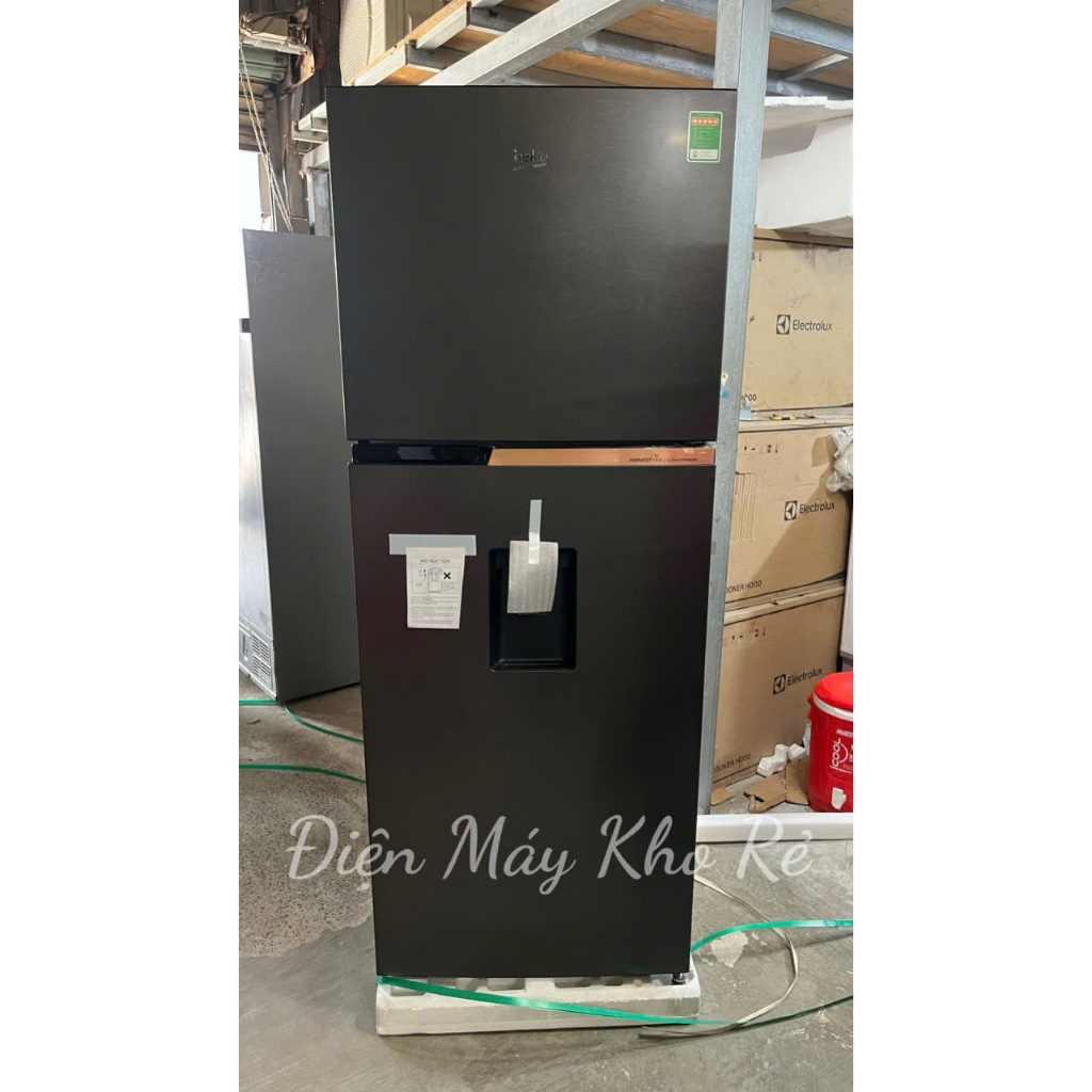 Tủ Lạnh Beko Inverter 401L RDNT401I50VDHFSK - Ngăn Đá Trên, Màu Đen, Thái Lan