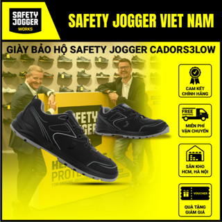 [CHÍNH HÃNG] Giày Bảo Hộ Safety Jogger Cador S3 Low Siêu Nhẹ, Chống Trơn, Chống Va Đập, Chống Đinh