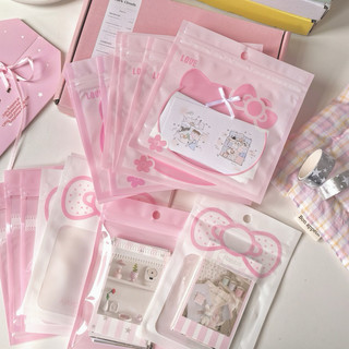 TÚI ZIP HELLO KITTY KÍCH THƯỚC 14x14cm