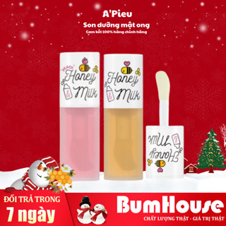 Son Dưỡng Môi Dạng Dầu A'Pieu Honey & Milk Lip Balm / Lip Scrub / Lip Oil dưỡng môi căng mọng
