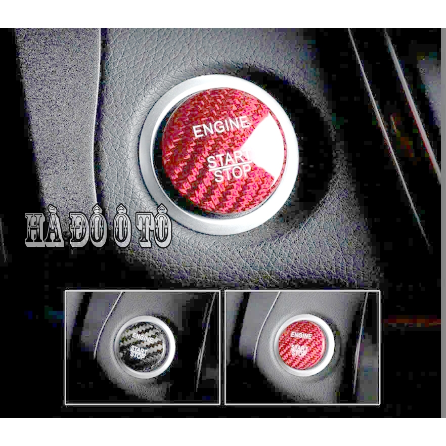 Ốp Nút Khởi Động Mercedes GLA GLC C E ML A class B Class C Class E Class GLC - Ốp Nút Đề Mercedes