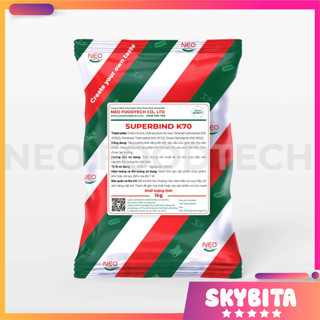 Phụ Gia Giòn Dai SUPERBIND K70 1KG - Tạo giòn dai cho giò chả, thịt viên