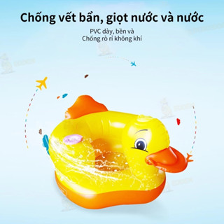 Ghế Hơi Vịt Tập Ngồi Cho Bé, Ghế Phao Tập Ngồi Cho Bé Từ 6 Tháng Tuổi