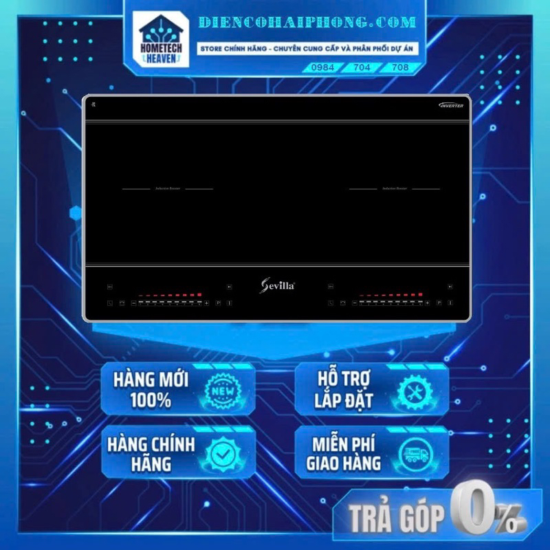 Bếp từ đôi Sevilla SV-TA60