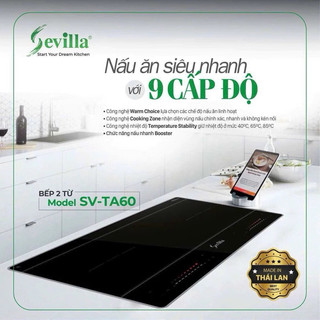 Bếp từ đôi Sevilla SV-TA60