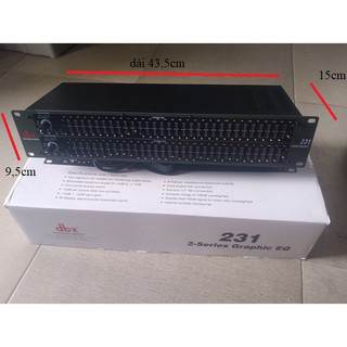 Lọc âm DBX 231 ,và EQ 9000