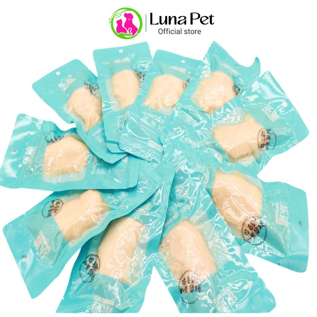 Ức gà Masti 40g - Ức gà ăn liền cho chó mèo- LunaPet