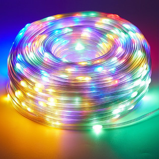  Dây Đèn Led Hạt Gạo 10M 20M 30M Chống Nước IP65  - 8 Chế Độ Nháy 