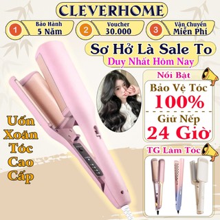  Máy uốn tóc tự động máy làm tóc xoăn máy làm xoăn tự động mini xoay 360 độ size 32mm gốm Tourmaline không hư tổn tóc 