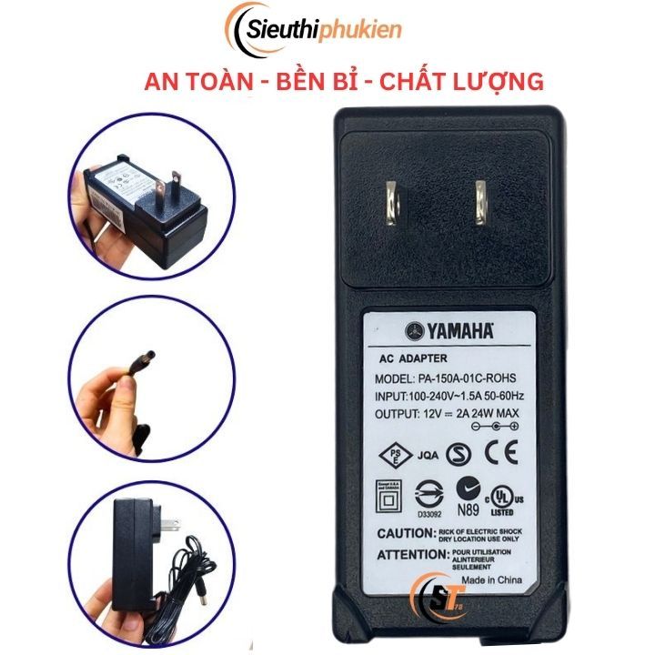 Nguồn đàn yamaha NP-11 NP-12 PSR-A350  EZ-150 EZ-20 EZ-J22 EZ-J200 EZ-J23 EZ-TP EZ-250I EZ-AG EZ-J14