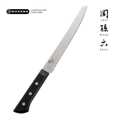 Dao bếp Nhật cao cấp KAI Wakatake Bread Knife - Dao cắt bánh mỳ AB5425 (210mm)