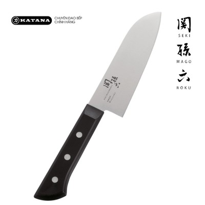 Dao bếp Nhật cao cấp KAI Wakatake Chef Cooking - Dao thái thịt cá AB5421 (145mm)