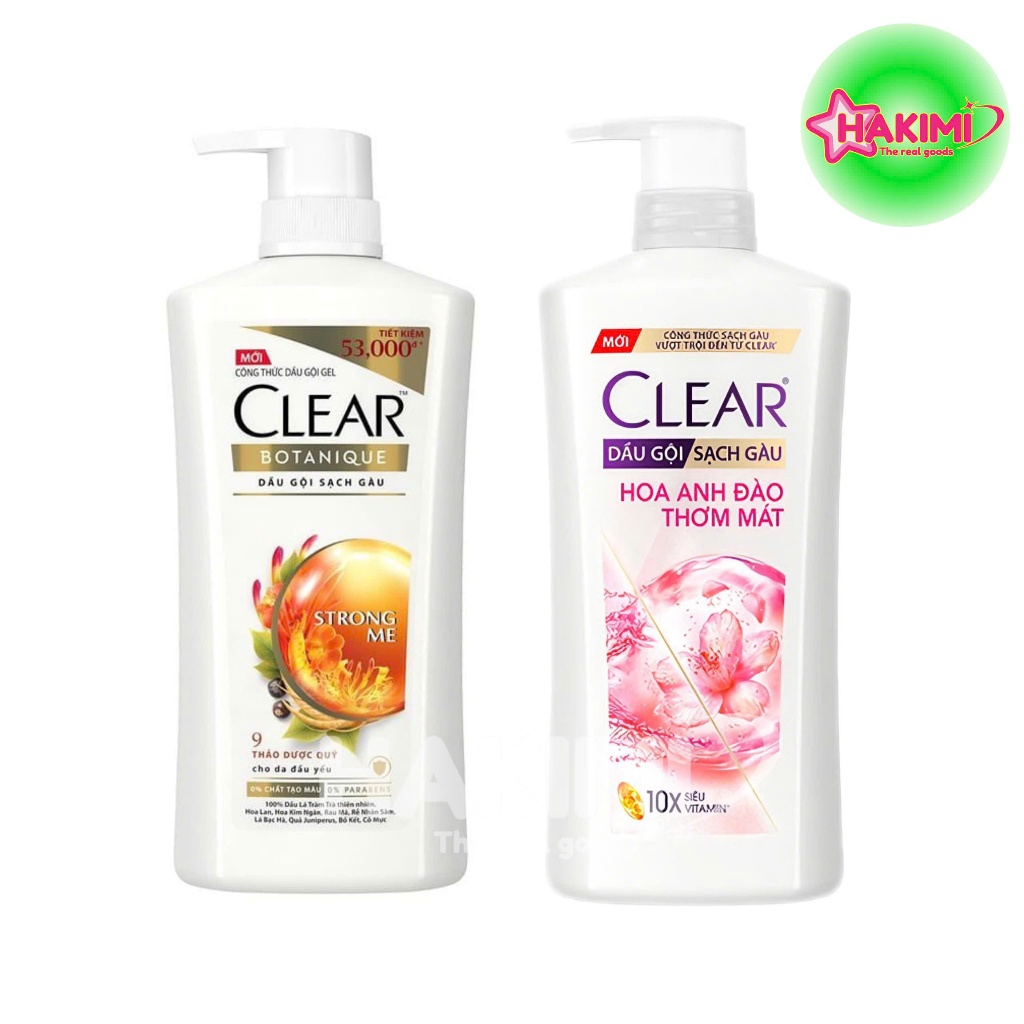 DẦU GỘI SẠCH GÀU CLEAR - THẢO DƯỢC STRONG ME 630g