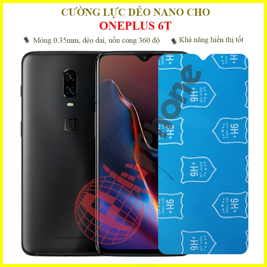 Dán cường lực dẻo nano trong suốt cho OnePlus 6T