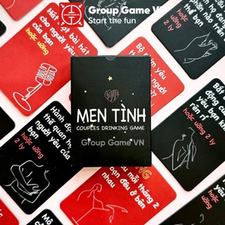 Bộ bài nhậu dành cho cặp đôi MEN TÌNH - Drinking game dành cho cặp đôi hẹn hò nồng cháy