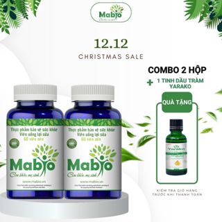 Viên Uống Lợi Sữa Mabio Chính Hãng Dành Cho Các Mẹ Sau Sinh - Combo 2 Hộp Mabio Lợi Sữa