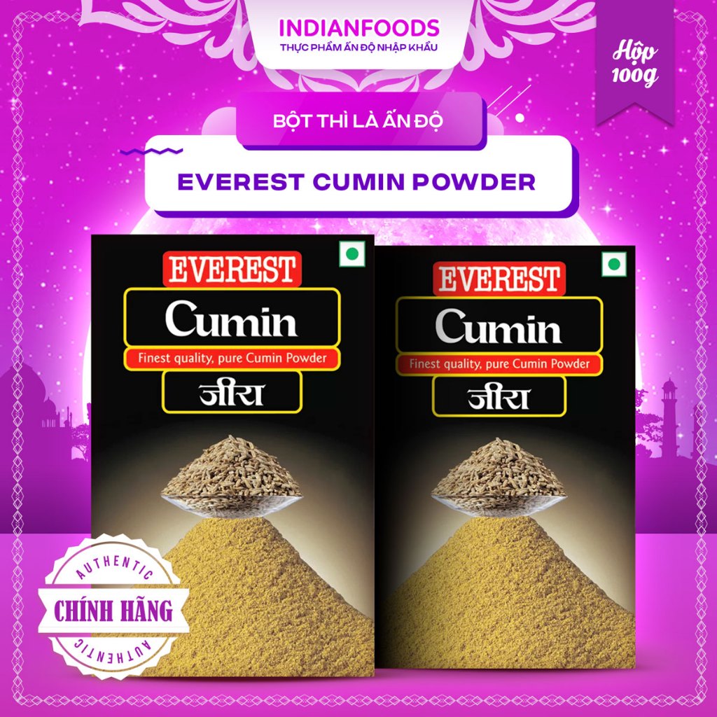 Bột thì là Ấn Độ EVEREST Cumin Powder 100gr