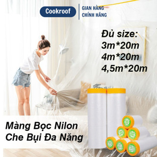  Màng Bọc Nilong Che Bụi Bọc Nilon Che Bụi Nilon Che Bụi Che Nội Thất Che Sơn Dọn Nhà Siêu Tiện Lợi 