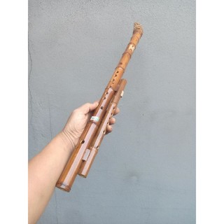 Sáo mèo kép gốc trúc hun tone C