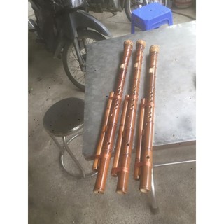 Sáo mèo kép gốc trúc hun tone C
