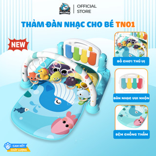 Thảm Nhạc Cho Bé Sơ Sinh, Thảm Đàn Piano Cho Bé Kèm Đồ Chơi Hình Thú Ngộ Nghĩnh, Mẫu Mới Nhất 2025