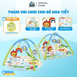 Thảm Chơi Cho Bé Đa Năng, Thảm Nằm Chơi Kích Thích Thị Giác Phát Triển Thể Chất