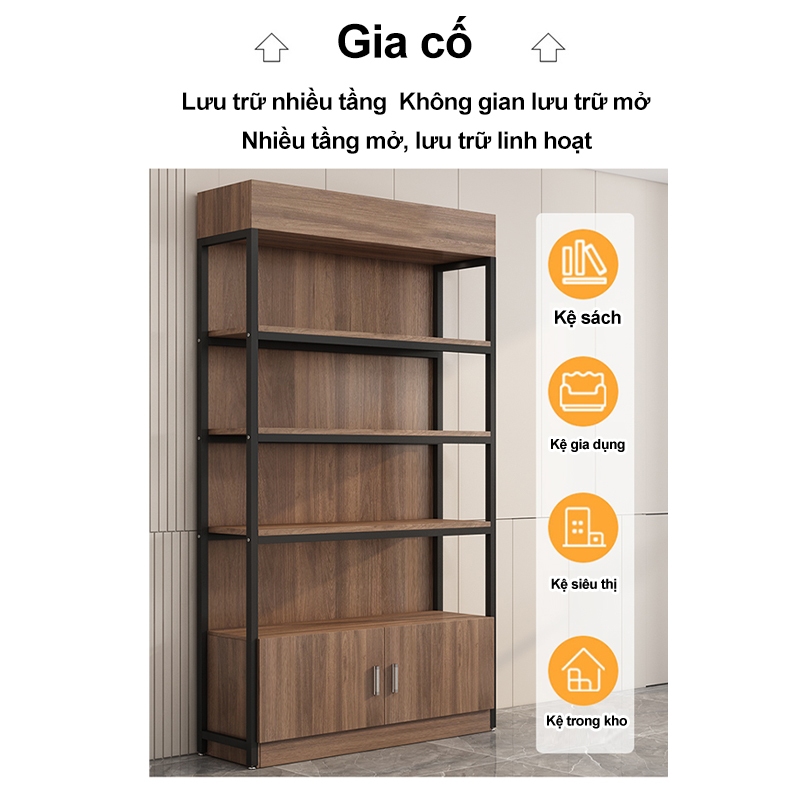 HEINO Kệ Đựng Đồ Khung Sắt Mặt Gỗ Cao Cấp Hàng Xuất Cứng Cáp Chịu Lực Tốt Trưng Đồ Mỹ Phẩm, Giày Dép, Túi Xách, Phụ Kiện | BigBuy360 - bigbuy360.vn