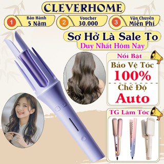 Máy làm xoăn hippie, máy uốn tóc sóng nước tự động mini giá rẻ chính hãng kemei km-2118