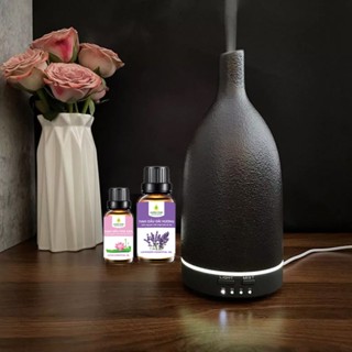 Máy Khuyếch Tán Tinh Dầu Gốm Cao Cấp Sang Trọng | Xông Tinh Dầu Làm Thơm Phòng | Máy Gốm Nghệ Thuật