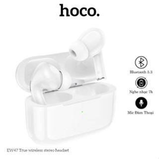 Tai Nghe Bluetooth Hoco EW47 V5.3 Có Micro, Nghe Nhạc Bass Căng 7h, Vuốt Tăng Giảm Âm Lượng - HOCO Phụ Kiện