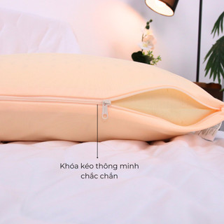Gối Cao Su Oval Liên Á Size Lớn 45*65*12cm