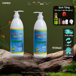 Bộ Dầu Gội Xả Top Care Ngăn Rụng Tóc Sạch Gàu Lưu Hương 72H Chính Hãng VNPRO 950ML