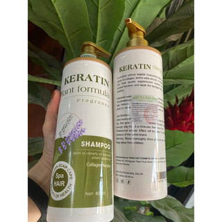 Cập dầu gội keratin plant formula