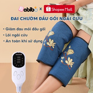 Đai chườm nóng đầu gối ngải cứu BABIBO giảm đau nhức mỏi xương khớp, tăng tuần hoàn máu